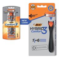 bic hybrid3 comfort disposable cartridges logo