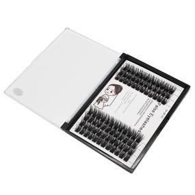 img 2 attached to Bodermincer 84 Clusters Large Pack D Curl Volume Lashes 💫 Set: The Ultimate DIY Eyelash Extension Kit for Women at Home (18MM)