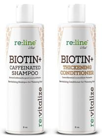 img 3 attached to Biotin Shampoo and Conditioner: Effective Hair Growth Treatment for Men and Women - Boosting Volume, Thicker Hair, and Blocking Hair Loss