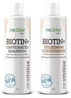 biotin shampoo and conditioner: effective hair growth treatment for men and women - boosting volume, thicker hair, and blocking hair loss logo