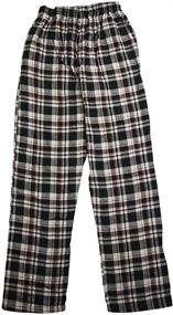 img 1 attached to 👕 Hanes Flannel Plaid Lounge 41519: Stylish Large Men's Clothing for Ultimate Comfort