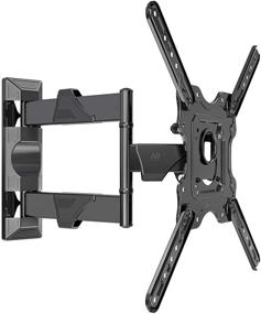 img 4 attached to 📺 NB North Bayou Full Motion Articulating TV Wall Mount Bracket for 32-55 inch LED LCD Plasma Flat Screen Monitor - Supports up to 70 lbs, Black P4