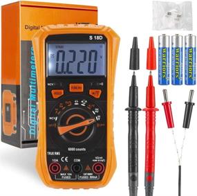 img 4 attached to ⚡ Digital Multimeter Volt Tester, Electrical Voltmeter Circuit Tester, Volt Multi Meter Test, Car Battery Tester