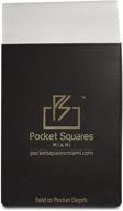 prefolded miami presidential pocket squares logo