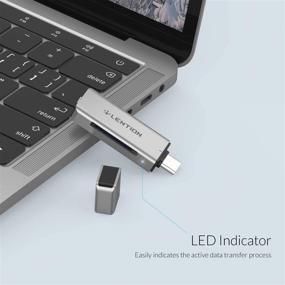 img 3 attached to 📸 LENTION USB C to SD/Micro SD Card Reader - Fast Type C SD 3.0 Adapter for MacBook Pro/Air, iPad Pro, Samsung Galaxy, and More!