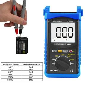 img 1 attached to Insulation Resistance AP 6688B Megohmmeter 1MΩ 200GΩ