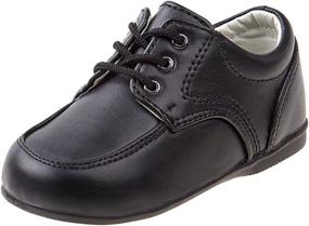img 4 attached to 👞 Josmo First Steps Walking Boys' Oxfords - Toddler Shoes