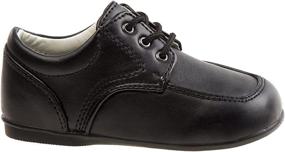 img 1 attached to 👞 Josmo First Steps Walking Boys' Oxfords - Toddler Shoes