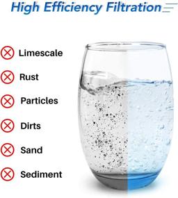 img 2 attached to 🚰 High-Performance Sediment Replacement Filter for Culligan R50 BBSA WFHDC3001 Filtration System