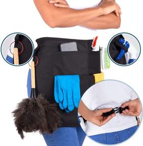 img 2 attached to 🧺 SupplyMaid Waterproof Professional Cleaning Apron & Tool Belt: The Ultimate Cleaning Companion for House Cleaners, Hotels, Casinos & More