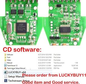 img 3 attached to 🔌 Мини VCI J2534 TIS Techstream Диагностический кабель для Toyota Firmware V1.4.1 от DIAGKING