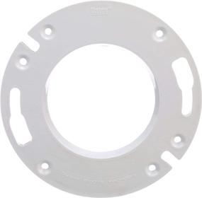 img 2 attached to 🚽 Oatey 43519 1/4" PVC Toilet Flange Spacer - White, 0.25-Inch