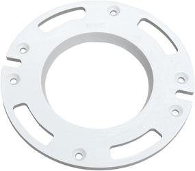 img 4 attached to 🚽 Oatey 43519 1/4" PVC Toilet Flange Spacer - White, 0.25-Inch