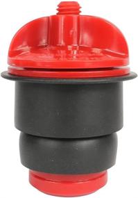 img 3 attached to 🚰 DANCO Перфорационная пробка PlugAll, механическое тестирование, герметизация и очистка трубы (10839) - для сливов и промывных отверстий, подходит для труб диаметром 1-1/2 дюйма и 2 дюйма - красного цвета.