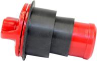 🚰 danco plugall mechanical test, seal & cleanout pipe plug (10839) - for drains & clean-outs, fits 1-1/2 inch and 2 inch pipes - red logo
