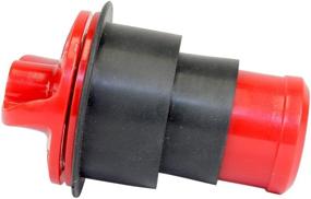 img 4 attached to 🚰 DANCO Перфорационная пробка PlugAll, механическое тестирование, герметизация и очистка трубы (10839) - для сливов и промывных отверстий, подходит для труб диаметром 1-1/2 дюйма и 2 дюйма - красного цвета.