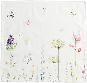 img 4 attached to 🌿 Discover the Charm of Maison Hermine Botanical Cotton Napkins