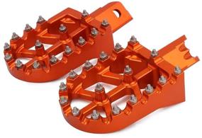 img 2 attached to JFG-RACING Dirt Pit Bike Foot Pegs Footpegs For CRF50 CRF70 CRF110 XR50 XR70 XR110 Pit Bike Chinese Stomp Demon X WPB Orion M2R Lucky MX Thumpstar Piranha Coolsterand Tao Tao Bosuer KAYO - Orange