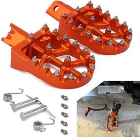 img 3 attached to JFG-RACING Dirt Pit Bike Foot Pegs Footpegs For CRF50 CRF70 CRF110 XR50 XR70 XR110 Pit Bike Chinese Stomp Demon X WPB Orion M2R Lucky MX Thumpstar Piranha Coolsterand Tao Tao Bosuer KAYO - Orange