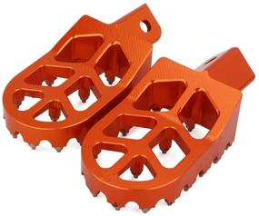 img 1 attached to JFG-RACING Dirt Pit Bike Foot Pegs Footpegs For CRF50 CRF70 CRF110 XR50 XR70 XR110 Pit Bike Chinese Stomp Demon X WPB Orion M2R Lucky MX Thumpstar Piranha Coolsterand Tao Tao Bosuer KAYO - Orange