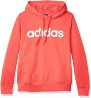 adidas womens essentials pullover x small sports & fitness logo