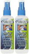 naturally fresh spray mist body deodorant fragrance free - 4 fl oz (2 pack) - long-lasting odor protection for sensitive skin! logo