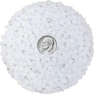 🔵 5 lbs poly beads - plastic pellets for weighted blankets, vests, reborn dolls, stuffed animals, draft stoppers - made in usa, machine washable & dryable logo