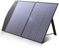 🔆 allpowers 100w foldable solar panel: portable solar charger for camping, laptops, motorhomes, caravans, compatible with portable power station, solar generator logo