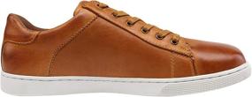 img 1 attached to JOUSEN Leather Business Fashion Sneaker