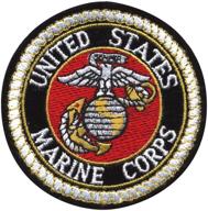 rothco deluxe usmc round patch logo