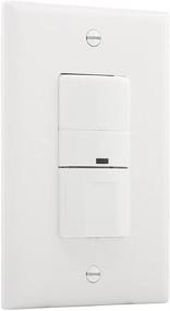 img 1 attached to 🏢 Eaton VS306U-W 600W 120V Wall-Mounted Occupancy/Vacancy Sensor in White