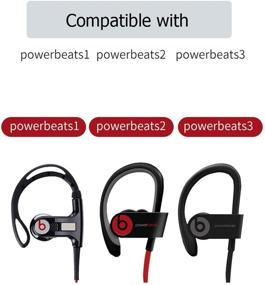 img 1 attached to 🎧 Улучшите свои наушники Powerbeats3 с заменяемыми насадками для ушей серого цвета - маленькими, средними, большими и двойным фланцем (серые)