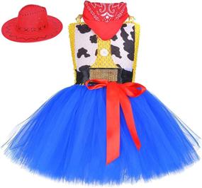 img 4 attached to 🤠 Wild West Wonders: Cowgirl Costume Pageant for Birthday and Halloween Celebrations