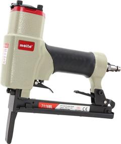 img 4 attached to 🔫 Meite 7116BL Upholstery Stapler - Professional Staple Gun for Upholstery