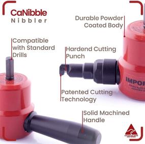 img 1 attached to 🔪 CaNibble CAN01: Ultimate Precision with the Professional Nibbler