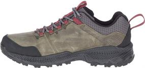 img 1 attached to Мужская обувь Merrell Forestbound Moc Clay и туфли без шнурков размером 10.5