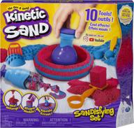 enhance creative play with kinetic sand sandtastic playset tools: a complete set for ultimate sand fun! logo