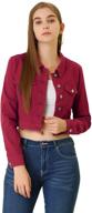 allegra womens casual button jacket women's clothing for coats, jackets & vests logo