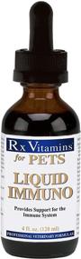 img 1 attached to 💊 Rx Vitamins Liquid Immuno - Immune System Support for Dogs & Cats - Veterinary Formula - 4 fl. oz.