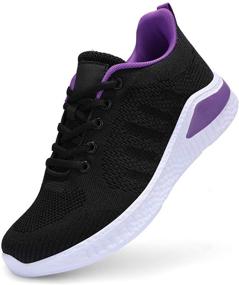 img 4 attached to Uubaris Lightweight Athletic Running Sneakers Women's Shoes for Athletic