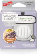 🍋 enhance your drive with yankee candle charming scents car air freshener refill - lemon lavender bliss logo
