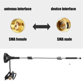 img 1 attached to Oumij Omnidirectional Antenna Dual Band Suitable Networking Products