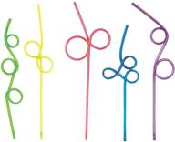 fun loop straw assortment: 🎉 ultimate party supplies pack - 12 pieces logo