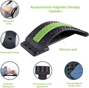 img 3 attached to Stretcher Multi Level Massager Herniated Scoliosis Sports & Fitness