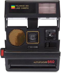 img 4 attached to 📸 Polaroid Originals 4711 Sun 660 Autofocus Camera in Sleek Black Shade
