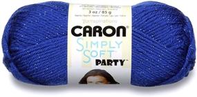 img 3 attached to 🧶 6-Pack Caron Simply Soft Party Yarn with Patterns - Royal Sparkle: Enhanced for Better SEO