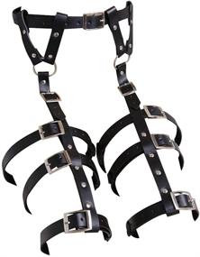 img 3 attached to 🔗 ClearUmm Gothic Leather Cincher Harness - Women's Clothing in Lingerie, Sleep & Lounge