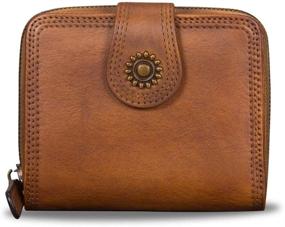 img 3 attached to 👜 Vintage Handmade Bifold Leather Wallets: A Perfect Match for Women's Handbags & Wallets