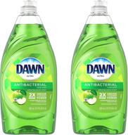 dawn ultra antibacterial apple blossom scent hand soap dishwashing liquid - 2 bottles, 28 ounce each logo