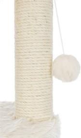 img 2 attached to 🐱 Small and Medium Cat Trees: Enhance Your Cat's Playground with a Trixie Cat Post, Hammock, and Original Baza, Complete with Toy